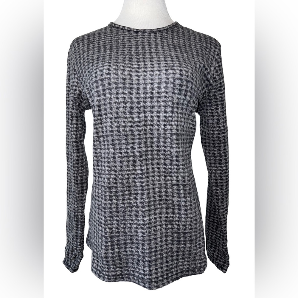 Cuddl Duds Chill Chasers Stretch Fleece Warm Layers Long Sleeve Crew Top CD8486